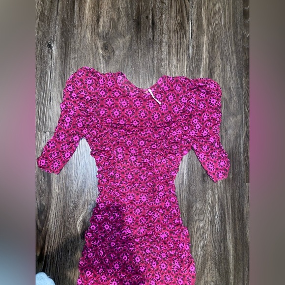 Free People
Women's Briella Printed Ruched Midi Dress XS - Picture 6 of 14